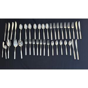 Vintage Henckels Rapture 39 Piece Flatware Set